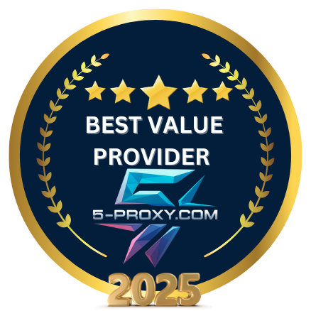 BEST PROXIES VALUE PROVIDER 5-PROXY.COM