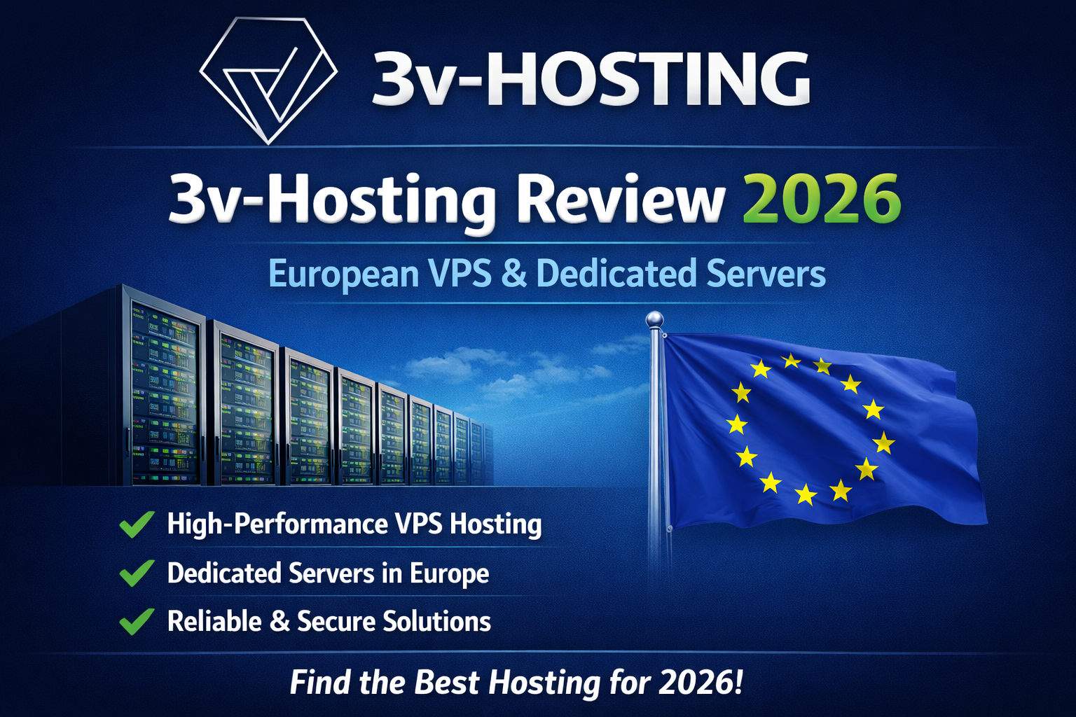 3v-Hosting: Fast & Reliable VPS Hosting in Europe