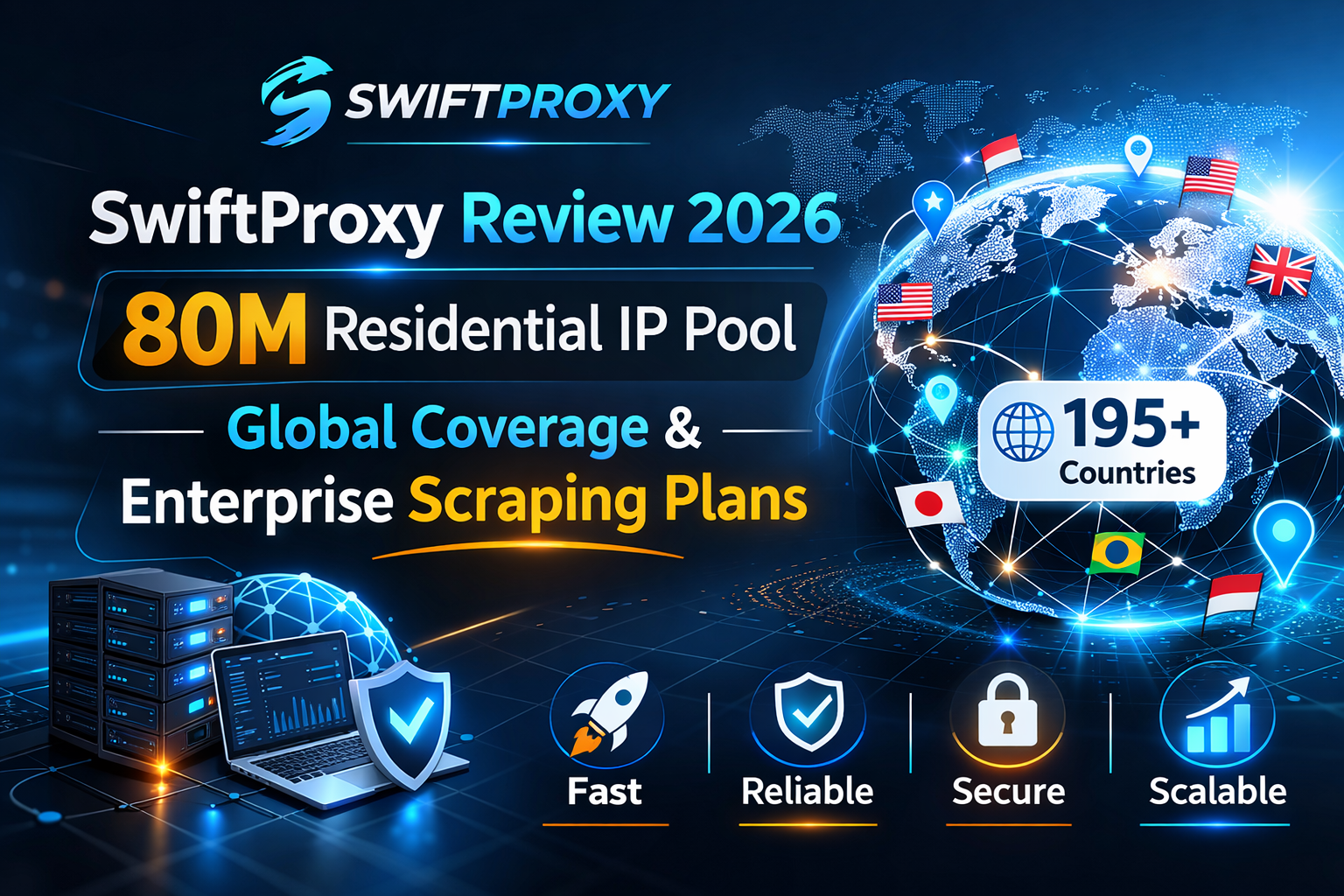 SwiftProxy Review (2026): Performance, Pricing & 80M Residential Proxies in 195+ Countries