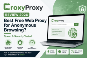 CroxyProxy Review 2026: Best Free Web Proxy for Anonymous Browsing? Speed & Security Tested