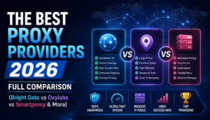 The Best Proxy Providers 2026: Full Comparison (Bright Data vs Oxylabs vs Smartproxy & More)