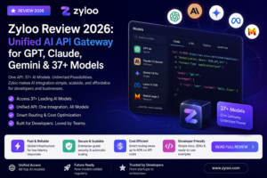 Zyloo Review 2026: Unified AI API Gateway for GPT, Claude, Gemini & 37+ Models