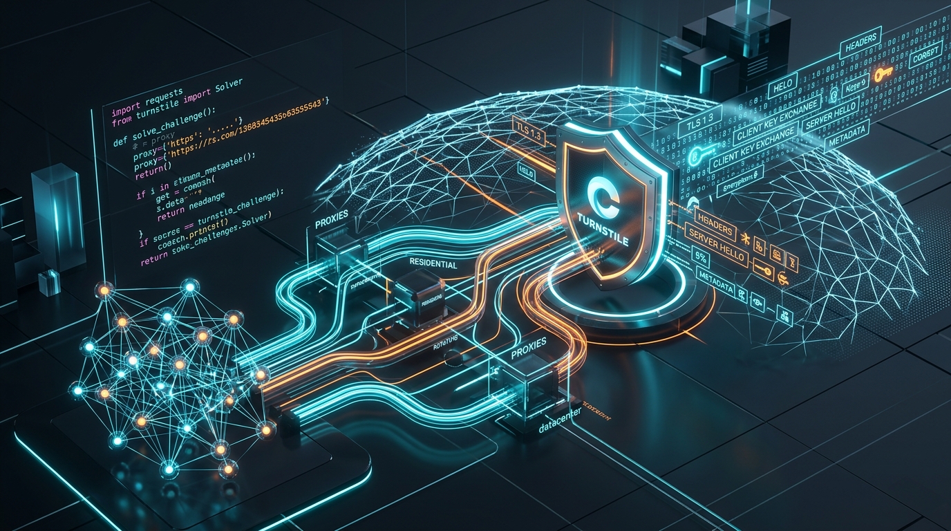 How to Bypass Cloudflare Turnstile in 2026 with Python, Stealth Browsers and Residential Proxies