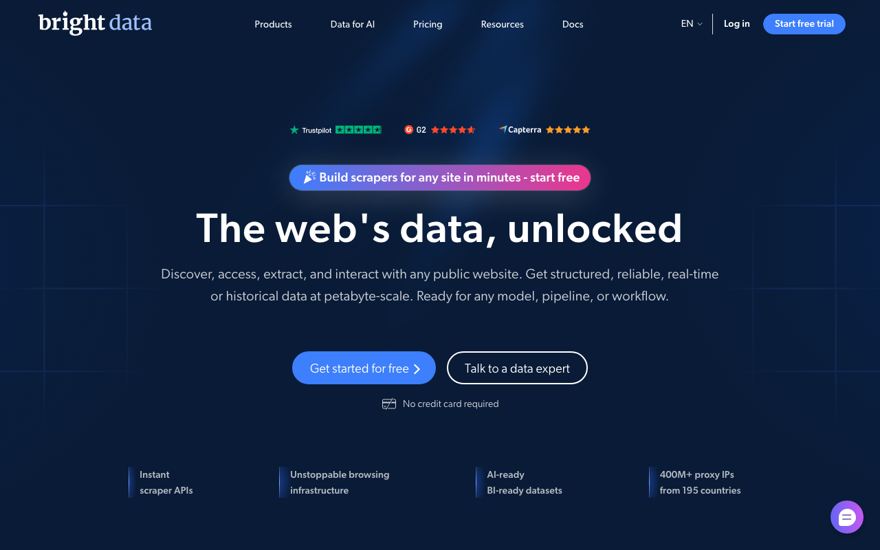 Bright Data Official Platform Website 2026