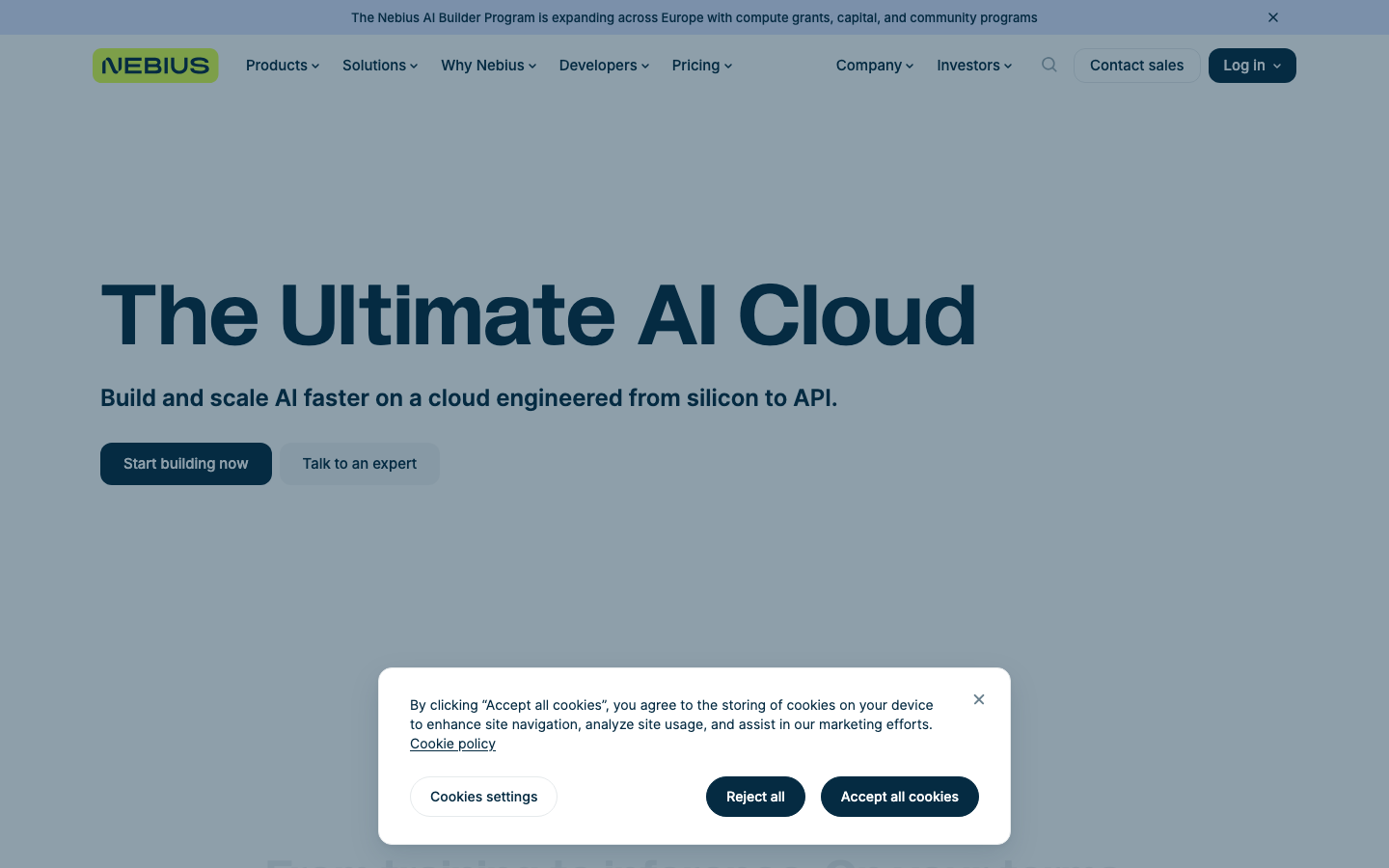 Nebius AI Studio GPU Cloud 2026