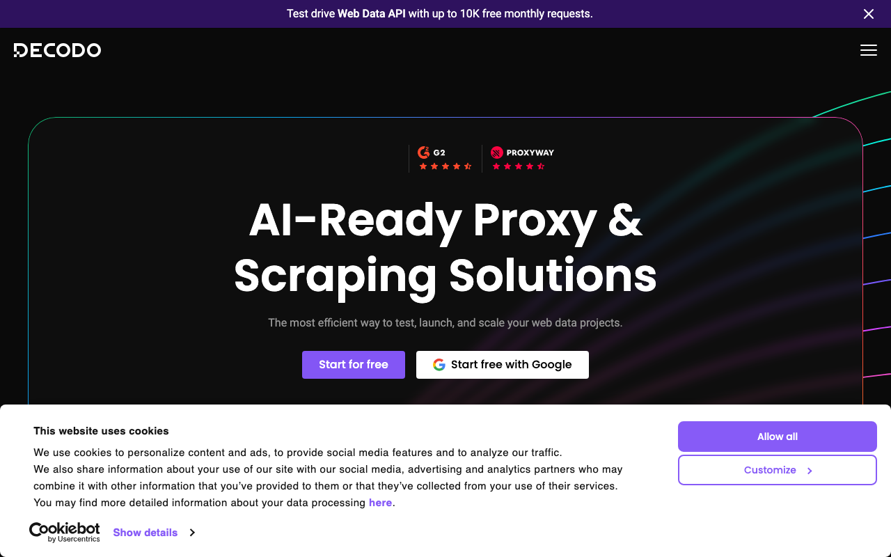 Smartproxy Official Platform Website 2026